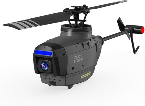 RC ERA C127AI RC Helicopter مع كاميرا 1080 بكسل ، 2.4 جيجا هرتز 4CH من أحادي الأفرار بدون فرش من لعبة الكشافة بدون طيار مع تحديد المواقع الديرو والبصرية ، طائرة عسكرية مع بطاريتين in Kuwait