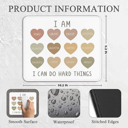 Flora Teacher Mouse Pad - هدايا تقدير المعلم ، وسادات الماوس للمعلم للمكتب ، قاعدة مطاطية مقاومة للماء مربعة. in Kuwait