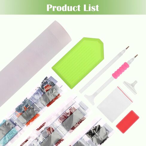 MXJSUA DIY Diamond Painting Kits for Adults, Alien Spaceship Diamond Gem Art Painting for Beginners, Diamond Picture with Full Round Drill Dots Craft Set Gift, 12x16 Inch in Saudi Arabia