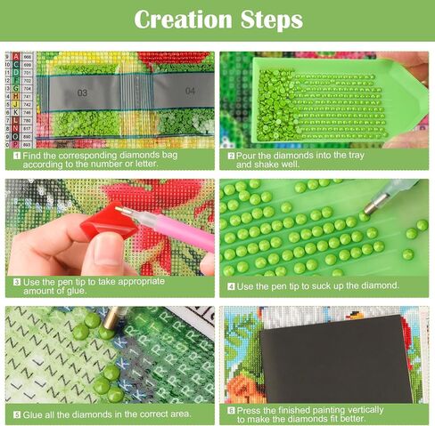 MXJSUA DIY Diamond Painting Kits for Adults, Alien Spaceship Diamond Gem Art Painting for Beginners, Diamond Picture with Full Round Drill Dots Craft Set Gift, 12x16 Inch in Saudi Arabia