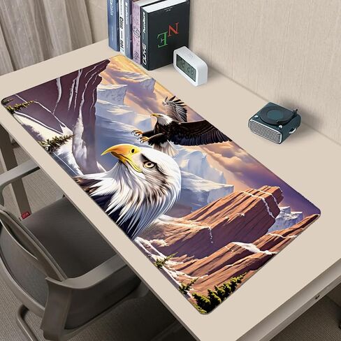Funny Corgi Gaming Mouse Pad 31.5x11.8in,Cute Puppy Large Extended Desk Mat with Non-Slip Rubber Base,Dog Universe Big Mousepad for Laptop Computer PC,for Office Home Decor,Deskmat Gifts in Kuwait