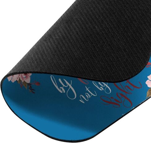 Non-Slip Rectangle Mousepad, FINCIBO Christian Bible Verses Philippians 4:13 Mouse Pad for Home, Office and Gaming Desk in Kuwait