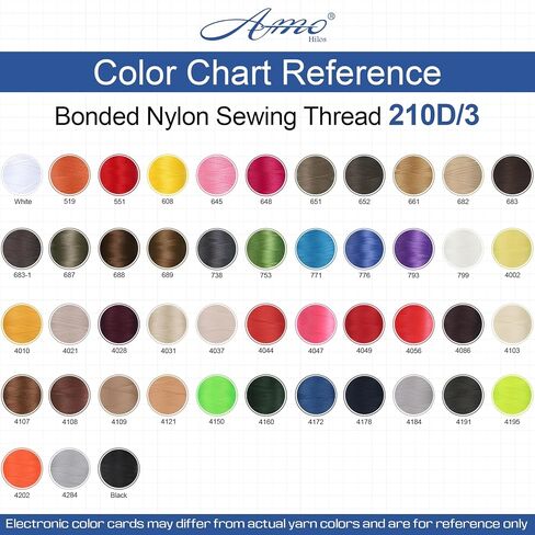 NYLON NYLON 66 خياطة الخياطة 210D/3 T70#69 1500 ياردة للأثاث القماشي تنجيد البضائع الجلدية أحذية جلدية السيارات في الهواء الطلق (4049 ، أحمر) in Kuwait