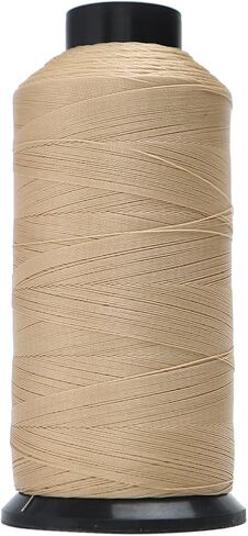 NYLON NYLON 66 خياطة الخياطة 210D/3 T70#69 1500 ياردة للأثاث القماشي تنجيد البضائع الجلدية أحذية جلدية السيارات في الهواء الطلق (4049 ، أحمر) in Kuwait