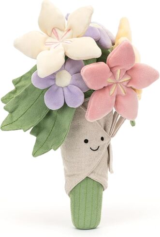 Jellycat Amuseables باقة من الزهور لعبة محشوة ، 12 بوصة - النبات والزهور - ديكور المرح وهدية in Saudi Arabia