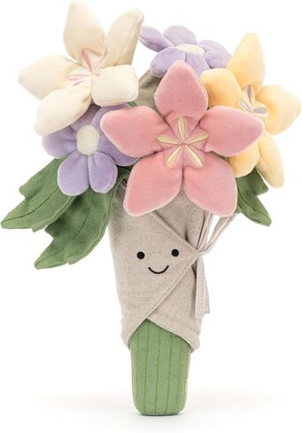 Jellycat Amuseables باقة من الزهور لعبة محشوة ، 12 بوصة - النبات والزهور - ديكور المرح وهدية in Saudi Arabia