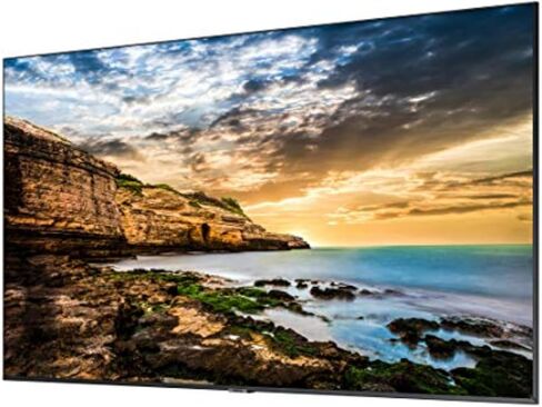 شاشة عرض لافتات تجارية SAMSUNG Business QE70T مقاس 70 بوصة 4K UHD 3840x2160 LED، HDMI، USB، مكبرات صوت، ضمان لمدة 3 سنوات، تشغيل 16/7، 300 نيت (LH70QETELGCXGO)، أسود in Saudi Arabia