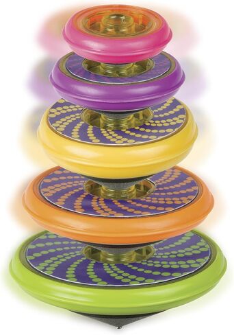 Toysmith Super Stacking Tops Kit, For Boys & Girls Ages 3+ in Saudi Arabia