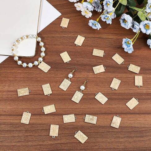 Sunnyclue 1 Box 40pcs Tarot Card Charms Tarot Charms Bulk Lucky Ouijas Halloween Gothic Pendants Sulk for Jewelry Making Actors in Saudi Arabia