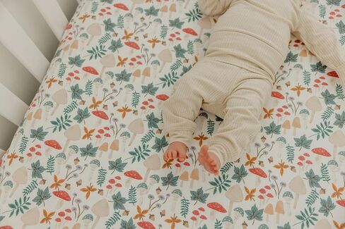 Premium Fitted Knit Crib Sheet/Toddler Sheet"Sandy" by Copper Pearl in Saudi Arabia