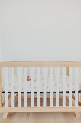 Premium Fitted Knit Crib Sheet/Toddler Sheet"Sandy" by Copper Pearl in Saudi Arabia