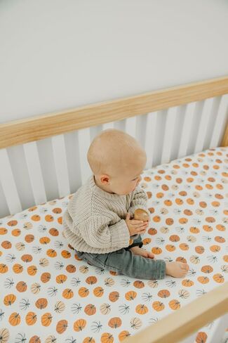 Premium Fitted Knit Crib Sheet/Toddler Sheet"Sandy" by Copper Pearl in Saudi Arabia