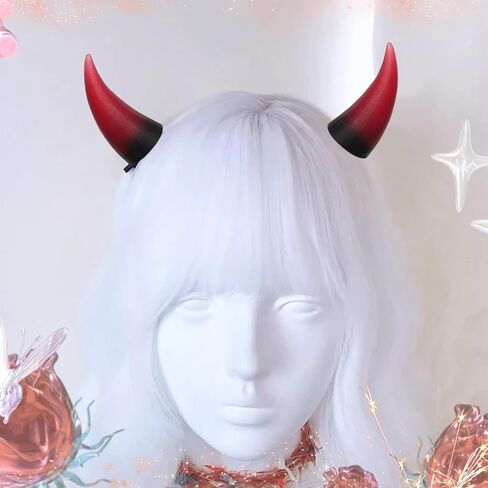 2 Packs Large Devil Horn Silicone Mold Devil Horn Resin Casting Mold Animal Horn Epoxy Mold Devil Horns Hair Clips Resin Mold for Clay Jewelry Resin Craft in Saudi Arabia