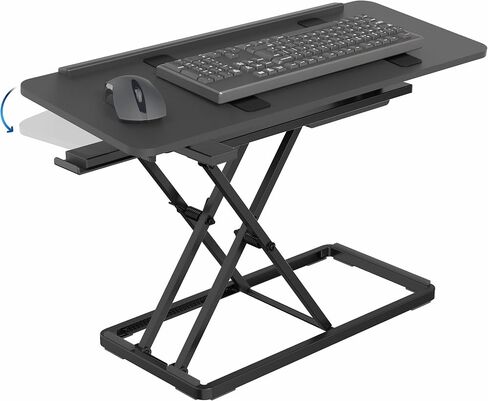 Vivo Single Single Top 30 Int-Tilting Right Right Beyboard و Riser Mouse ، مكتب كمبيوتر محمول قابل للتعديل ، لمحطات عمل Sit Sit Elrgonomic ، أسود ، TKR1 in Saudi Arabia