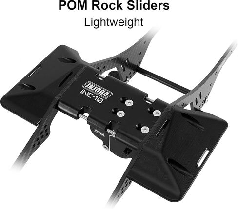 INJORA LCG Carbon Fiber Chassis Kit with Center Transmission for 1/10 RC Crawlers Upgrade(INC-10C) in Saudi Arabia