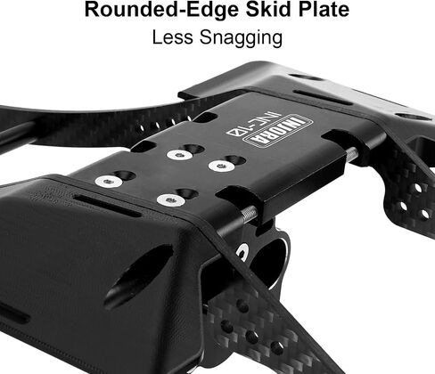 INJORA LCG Carbon Fiber Chassis Kit with Center Transmission for 1/10 RC Crawlers Upgrade(INC-10C) in Saudi Arabia