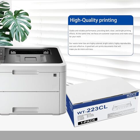 WT220CL WT223CL Waste Toner Box Unit Replacement for Brother WT-223CL Waste Toner Box for MFC-L3710CW MFC-L3770CDW HL-L3270CDW HL-L3210CW Printer (Black) in Saudi Arabia
