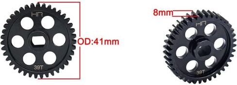 Hot Racing SAFE39M01 Steel Spur Gear (39T 1.0 Mod) - Arrma 1/5 in Saudi Arabia