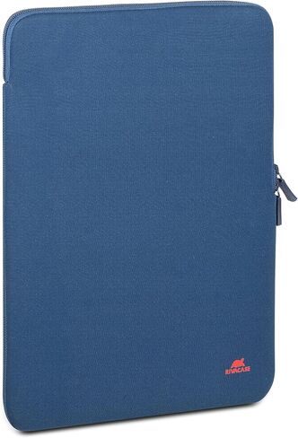 Rivacase 5224 Vertical Laptop Sleeve - Waterproof and Ultralight Notebook Bag - Compact Women's and Men's Briefcase for Laptops up to 15.3 Inches - Shockproof Slim Laptop Protective Case in Saudi Arabia