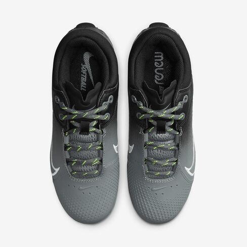 Nike Women's Hyperdiamond 4 Elite Softball Cleats White/Black/Grey Sz 11 in Saudi Arabia