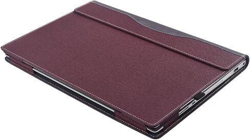 Laptop Case Cover for 16" 2024 New Dell Inspiron 16 Plus 7640 & Compatible with Dell Inspiron 16 5635 5630 Notebook PC Sleeve,2-in-1 PU Leather Laptop Sleeve (Wine red) in Kuwait