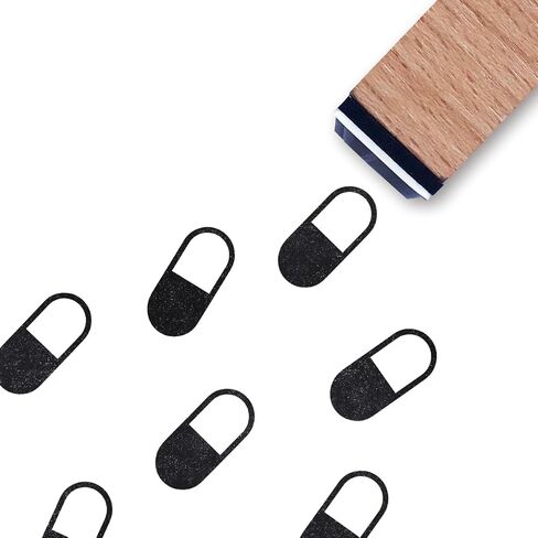 Medication Pill Rubber Stamp, 3/5 Inch Small Mini Stamp for Scrapbooking Card Making Planner in Saudi Arabia
