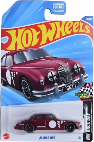 Hot Wheels Jaguar MK1 ، HW Race Day 2/10 [Maroon] 75/250 in Saudi Arabia