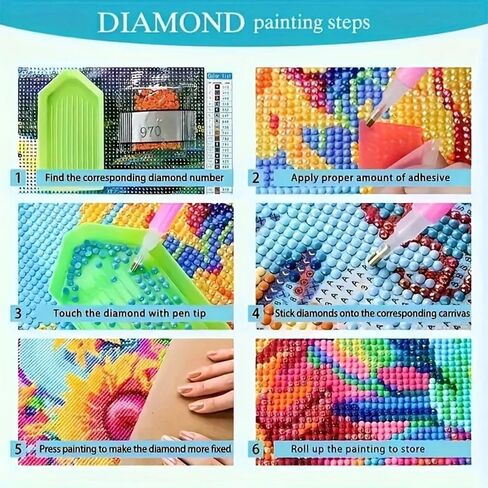 Dietyer Vivid Divid Dolphin تحت عنوان 5D Diamond Painting Kit Kit Craft Crystal Art Craft للبالغين. ، مثالية لديكور الجدار المنزلي وكهدية مدروسة لقضاء العطلات مثل عيد الشكر و 11.8 × 11.8 بوصة in Kuwait