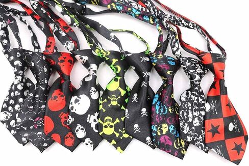 علاقات الكلاب لعيد الهالوين ، 10 أجهزة مركبة لربطات العنق الكلب للحيوانات الأليفة للهيكل العظمي جمجمة أليف رقبة جرو روابط القطط الإكسسوارات لقضاء عيد الميلاد عيد ميلاد عيد الميلاد (لون عشوائي) in Kuwait