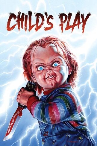 Yaofeer Child's Play Chucky Glossy Finish Movie Poster - FIL828 (24 "× 36" (61 سم × 91.5 سم)). in Saudi Arabia