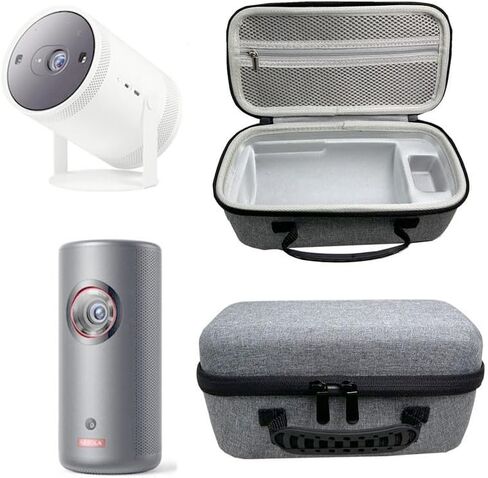 حالة التخزين متوافقة مع Samsung The Freestyle 2/Anker Capsule 3 Laser 1080p Eva Hardcase Protection Protection مقاومة للماء ، ومقاومة للضغط ، ومقاومة الصدمة in Kuwait