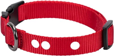 Dog Fence Replacement Collar for Shock Collar, E-Collar Replacement Strap, 1 inch Red Large in Kuwait