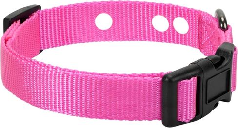 Dog Fence Replacement Collar for Shock Collar, E-Collar Replacement Strap, 1 inch Red Large in Kuwait