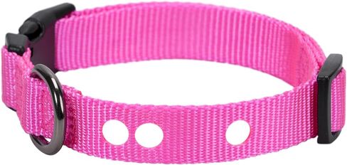 Dog Fence Replacement Collar for Shock Collar, E-Collar Replacement Strap, 1 inch Red Large in Kuwait