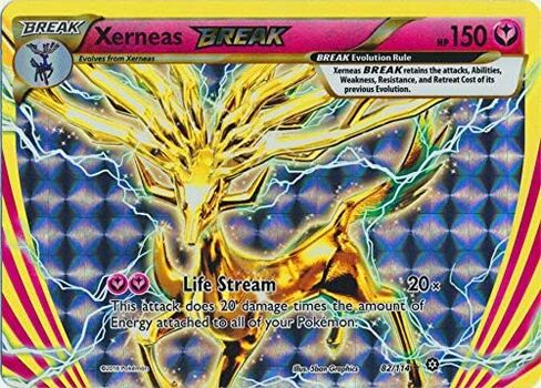 Pokemon - Xerneas Break (82/114) - XY Steam Siege - Holo in Saudi Arabia