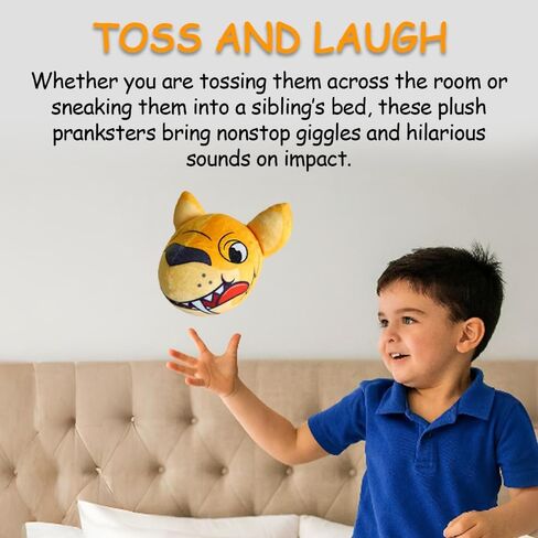 Bulldog Plush Toy – Funny Interactive Animal Plushie with Silly Giggling, Laughing, and Farting Sounds, Hilarious Prank Gag Gift in Saudi Arabia