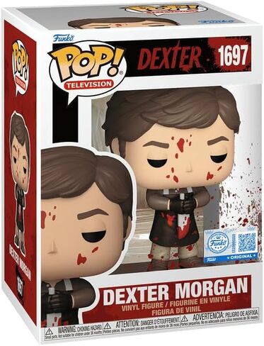 Funko POP Dexter Morgan Bloody Exclusive 1697 Bundled with Compatible Box Protector Case in Saudi Arabia