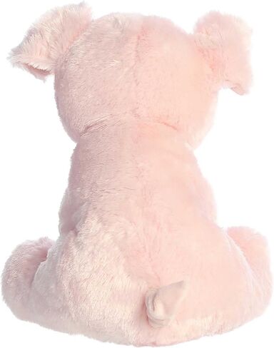 AURORA® CUDDLY PIG محشو بالحيوان - الراحة المريحة - تحلل لا نهاية له - الوردي 14 بوصة in Saudi Arabia