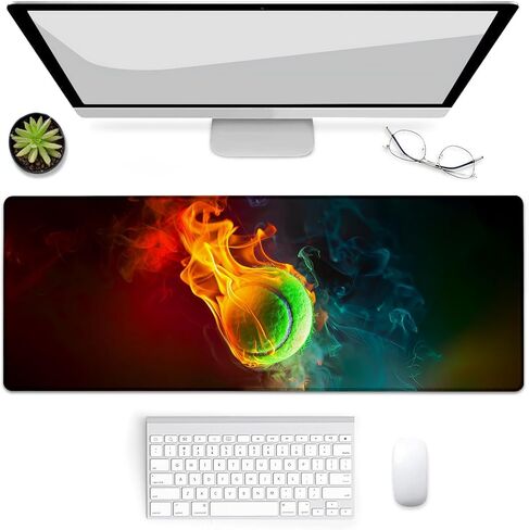 Mystical Unicorn Gaming Mouse Pad, Mouse Pad, Desk Mat, Non-Slip Rubber Base MousePads for Computers Laptop Office School Home Accessories Decor Gifts 31.5" x 11.8" in Kuwait