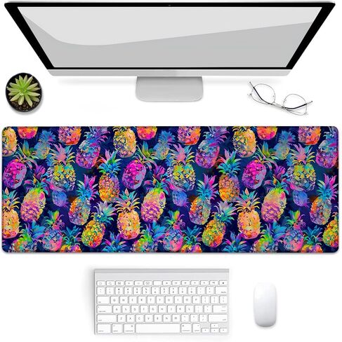 Mystical Unicorn Gaming Mouse Pad, Mouse Pad, Desk Mat, Non-Slip Rubber Base MousePads for Computers Laptop Office School Home Accessories Decor Gifts 31.5" x 11.8" in Kuwait