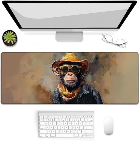 Mystical Unicorn Gaming Mouse Pad, Mouse Pad, Desk Mat, Non-Slip Rubber Base MousePads for Computers Laptop Office School Home Accessories Decor Gifts 31.5" x 11.8" in Kuwait