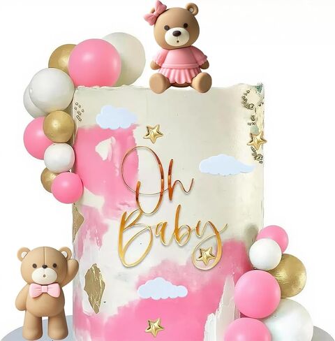رفاهية تدي دب الدب الديكور الطفل كعكة دش الكعكة أعلى الطفل دش كعكة الديكور طفلة فتاة الديكور in Kuwait
