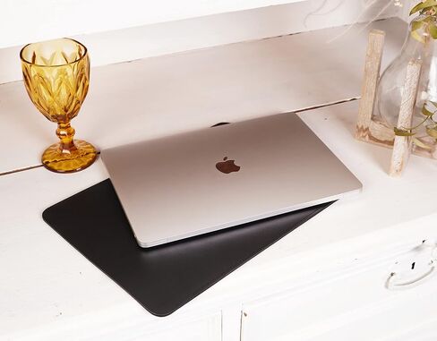 علبة جلدية لـ MacBook Air 2018-2024 M1 M2 M3 رقاقة الأكمام الناعمة المصنوعة يدويًا لـ MacBook Air 13 بوصة ، MacBook Pro ، الأزرق العمودي in Kuwait