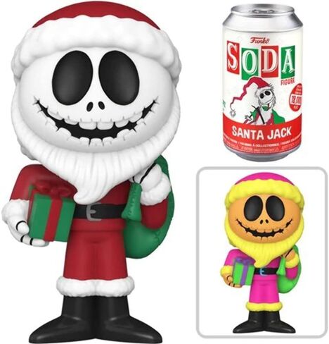 FUNKO VINYL SODA: The Nightmare Before Christmas - Santa Jack (Styles May Vary) in Saudi Arabia
