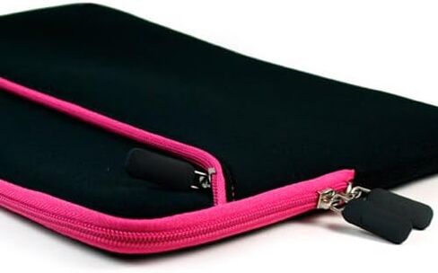 Gizmo Dorks Neoprene Zipper Sleeve (Black with Pink Trim) for The Samsung Series 9 11.6 inch Netbook in Saudi Arabia