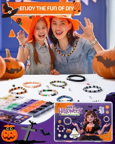 Taybonds Halloween Clay Beads Bercelet Make Friends Make Fail in Kuwait
