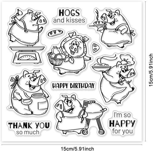 حشرات Globleland مضحكة طوابع واضحة 5.91x5.91 بوصة الخنافس العنكبوتات القواقع Silicone Silicone Clear Stamp Seals Cartoon Cartoons Stamps for DIY Scrapbooking Cards Journal in Saudi Arabia