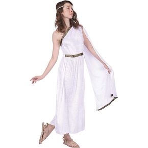 Women's One Size Rg Roman Toga Adult Purple Long Costume