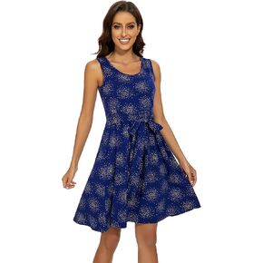 QINYI Women's Nursing Dresses Breastfeeding with Pockets Sleeveless Nursing Friendly Dresses in Kuwait