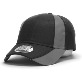 The Vintage Year Reflective High Visibility Piping Neon Polyester Twill Low Profile Baseball Cap